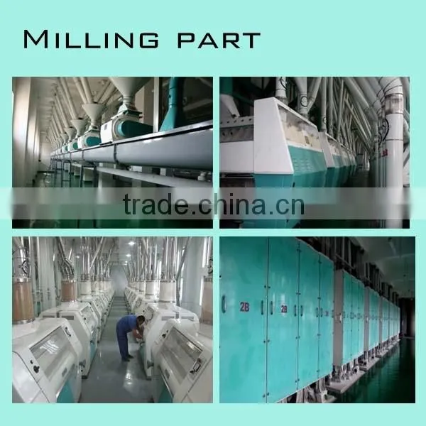 10 Ton Per Day Wheat Flour Milling Machine With CE Certificate