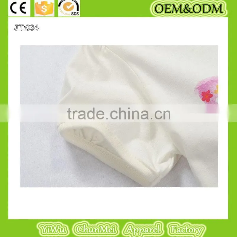 Butterfly Print s shirt kids s shirt children's clothes White t-shirt kids t shirt printing