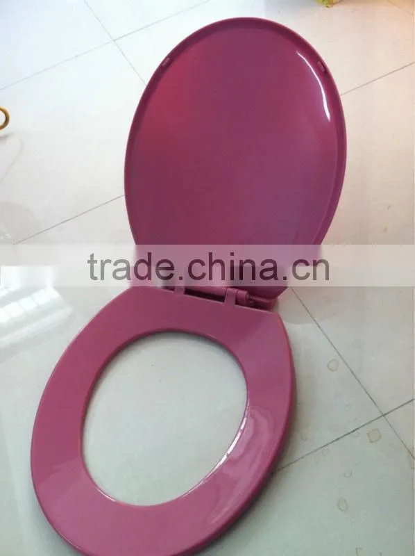 1024 Pink Color MDF Toilet Seat Covers