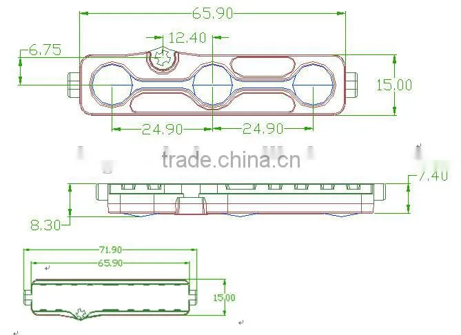 2016 New design injection led module with lens 12V