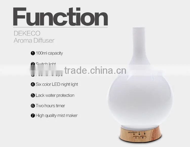 SUNCO High efficiency aroma mist humidifier Ultrasonic Humidifier Type and Tabletop aromatherapy diffuser