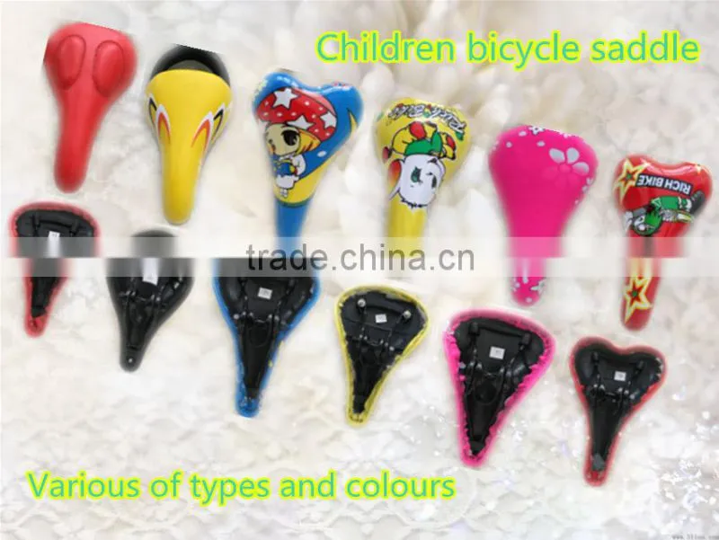 Carbon Children bicycle saddle/bike seat with various colour