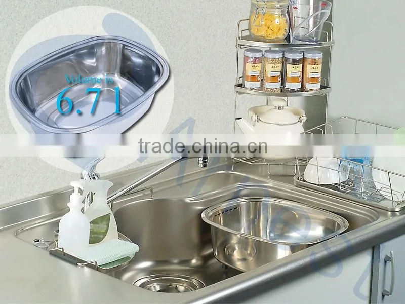 kitchenware convenient tools dishwasher washing stainless japanese water bowles tub wine bucket box sink utensils cooler