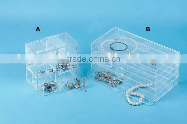 Economic hot selling acrylic jewelry box manufacturer