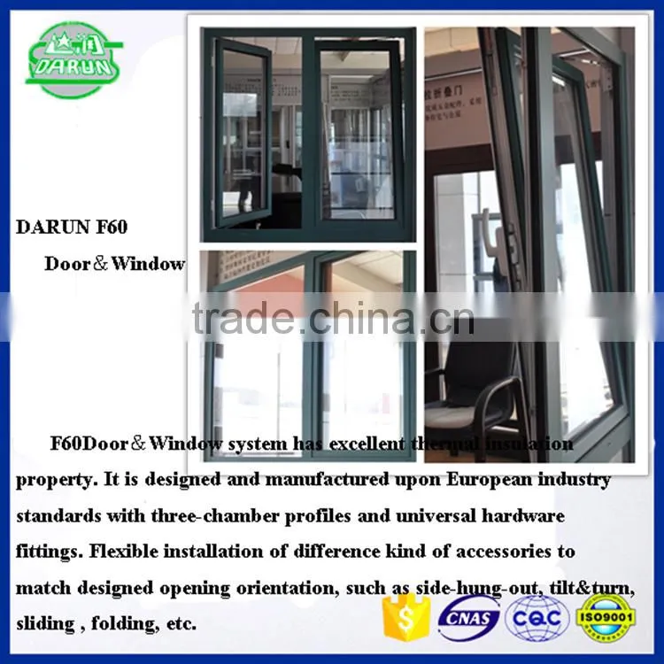 DARUN 80W Sliding Aluminium Window with low price