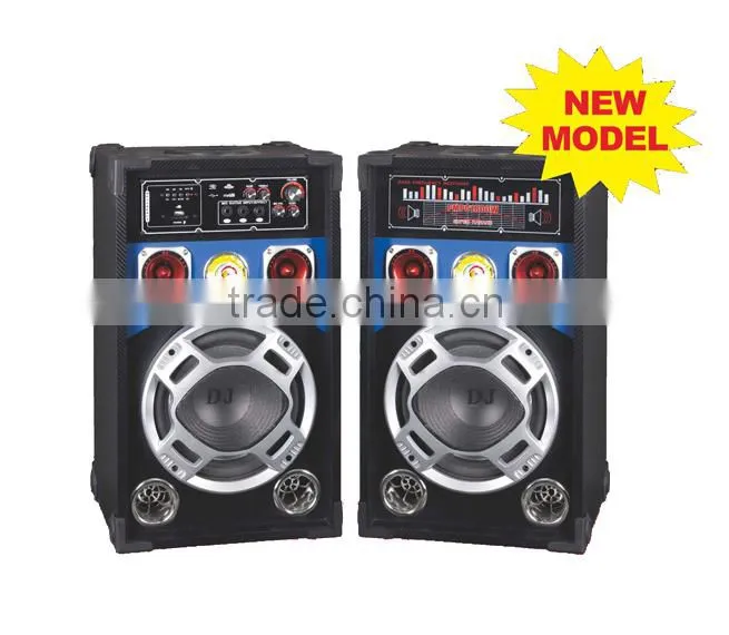 2016 new model portable bluetooth 10 inch stage speaker