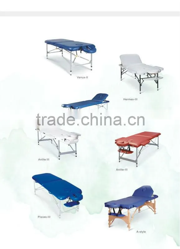 Acrofine WorkWell aluminum portable massage bed