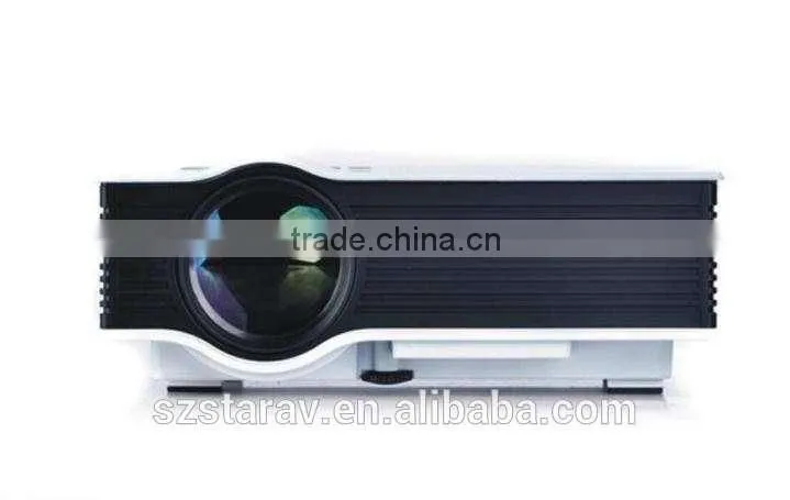 multimedia projector 800*480 Mini LED Home Theater TV Proyector Full HD HDMI Projector UC40
