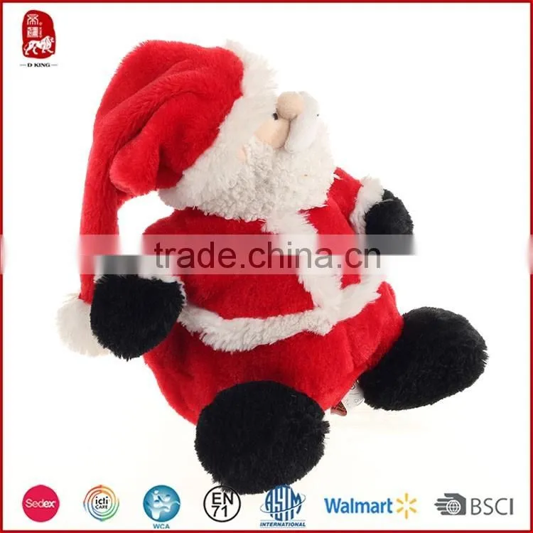 Cheap wholesale custom plush toy Santa Claus