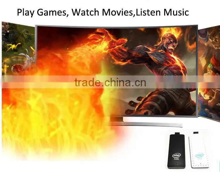 for Windows 8.1 TV Stick Wintel Compute Stick with Intel Bay Trail Z3735F Smart Mini PC Pocket Computer Windows8.1 HD MI Stick