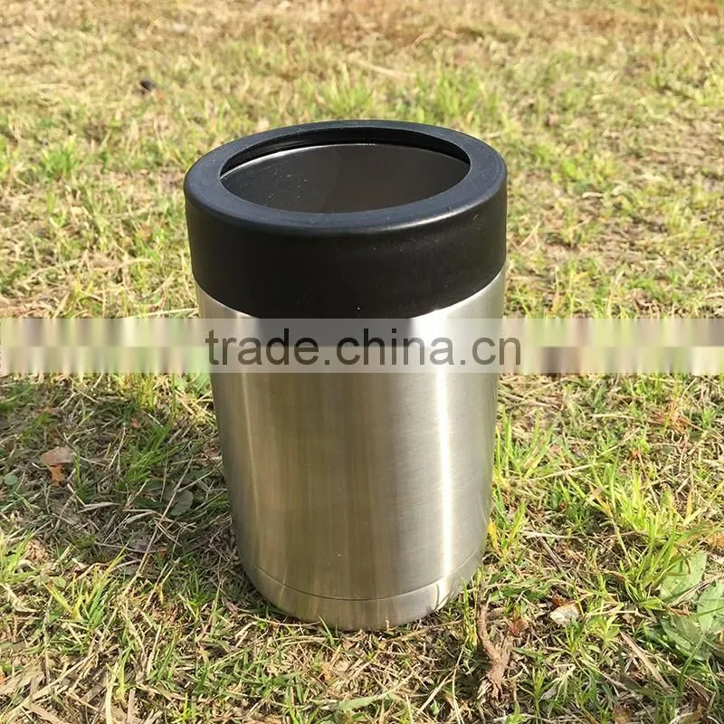 Top Quality double wall stainless steel 12oz can cooler