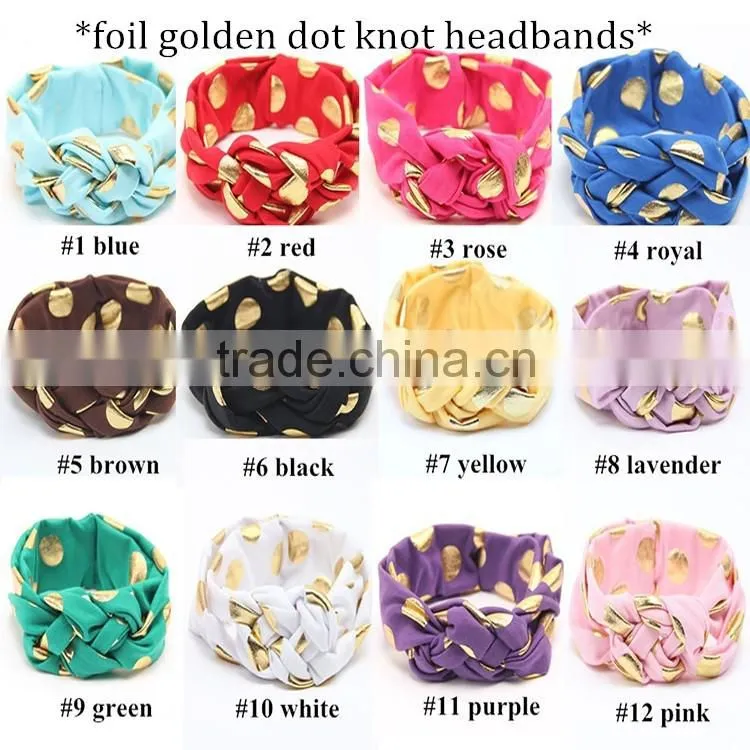 Fancy cotton fabric wide headware - fashion stretch knited headwraps -floral custom printed elastic headbands