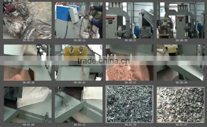 radiator recycling machine/copper extraction machine/waste radiator separating machine 0086-150-9309-3205