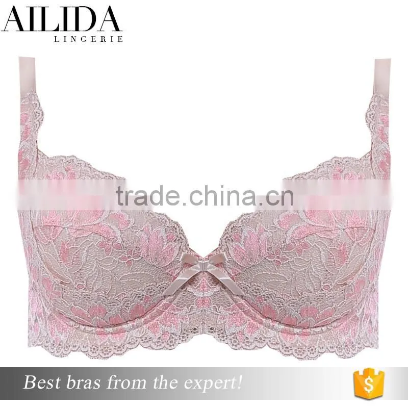 Ailida Top Quality Fantasy Hot Sell Sexy Mature Lace Bra