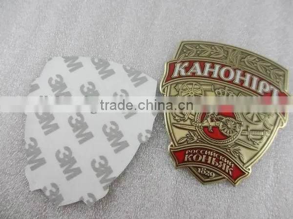 wine bottle sticke, adhesive wine label