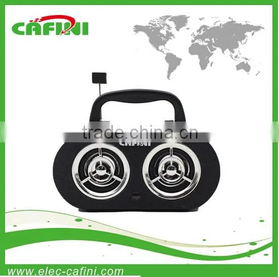 Dual speaker wooden subwoofer, professional DJ speaker