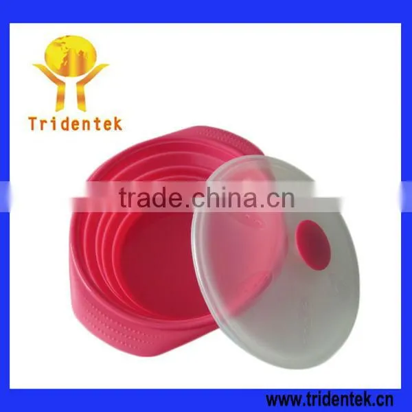 2013 cheap silicone collapsible bowl,professional production