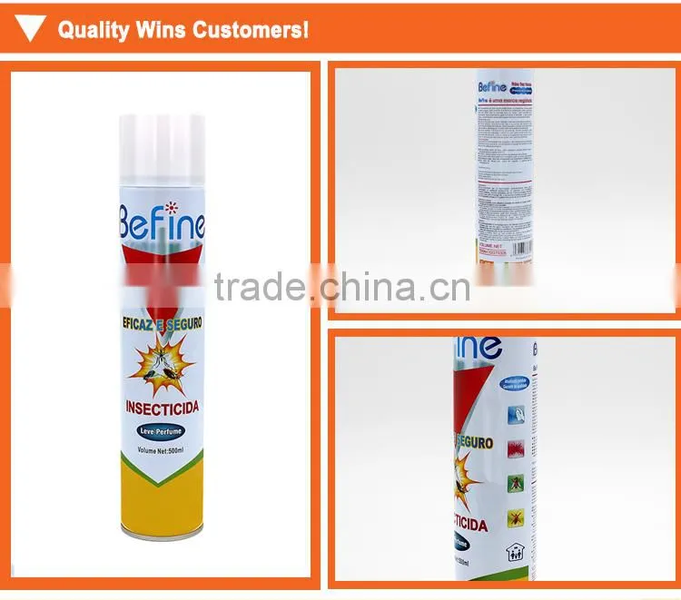 Rapid aerosol insecticide