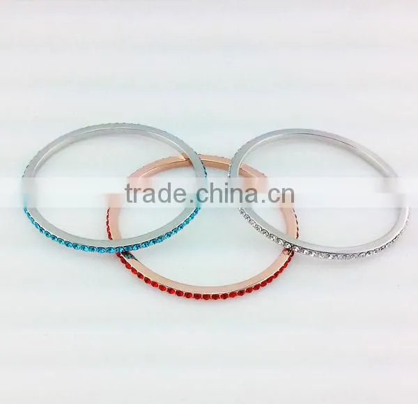 Latest model bangle rhinestone bangles (B7005)