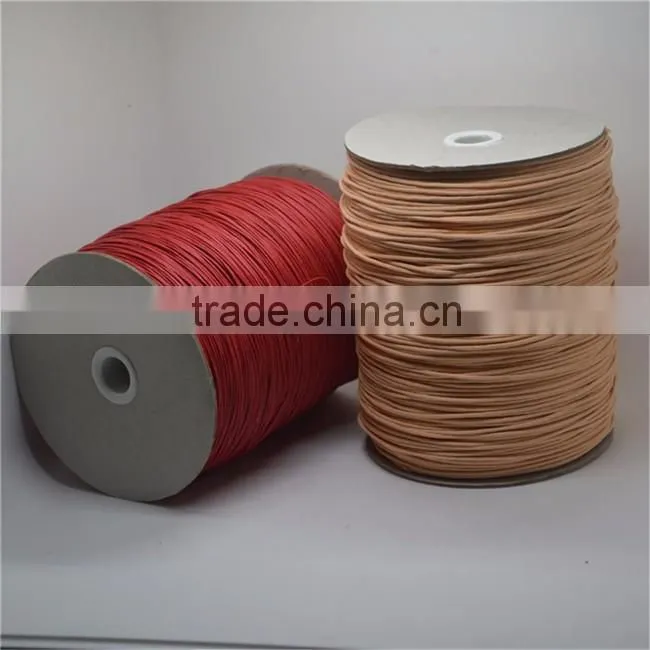 High Quality Multi-Color Waxed Cotton String,Waxed Cotton Cord For Hangtag