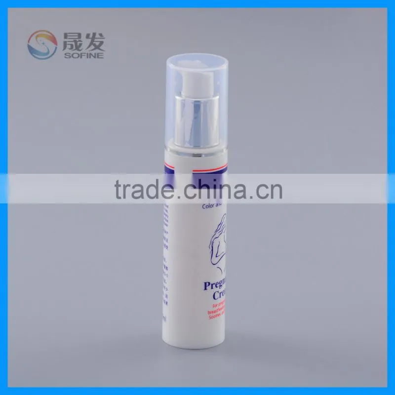 Sofine brand 80ML round cosmetic lotion pump bottle