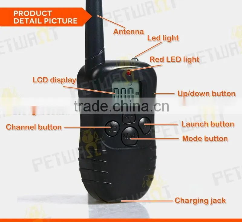 Anti-Bark Electronic Collar PET-998DB