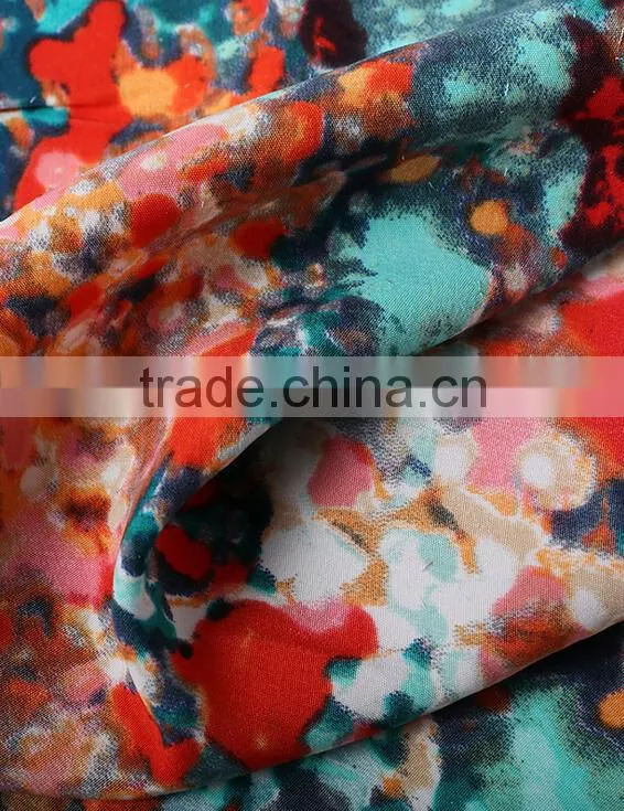 High density 100% polyester satin plain soft fabric for dress wedding garment