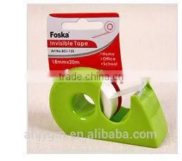 Plastic Invisible Stationery Adhesive Tape With Dispenser.