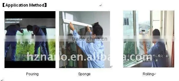 heat-proof liquid coating for glass