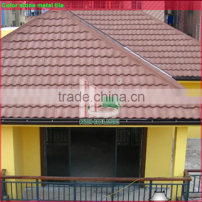 Technical parameters of color stone metal tile