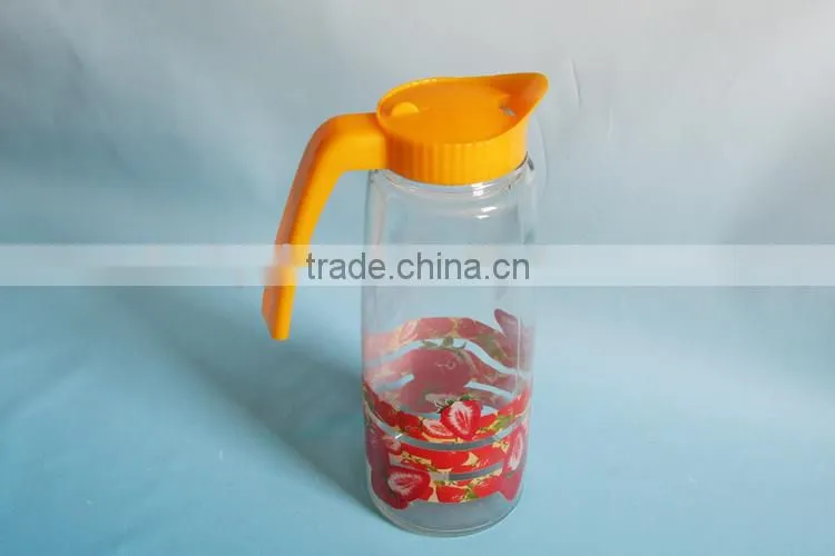 1400ml fruit infuser water bottle with plastic cap