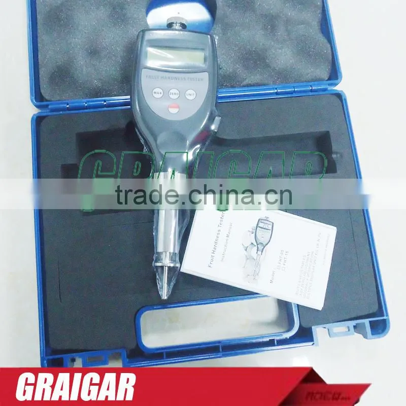 New FHT-05 Specialized Fruit penetrometer Hardness Tester Durometer Meter Gauge