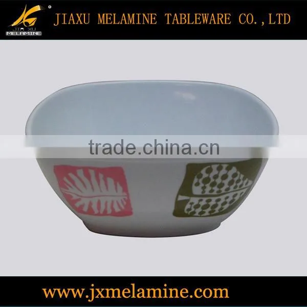 20pcs melamine ware square dinner set
