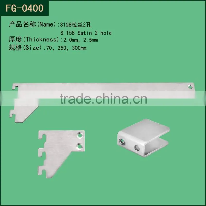 Stainless Steel Bracket Shelf support column piece trapezoidal column AA wood laminates