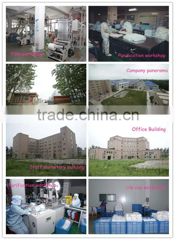pleated nonwoven disposable hair nets