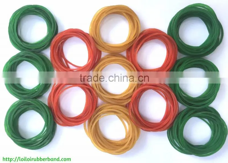 Colored Vietnam flexible Rubber bands best price and best quality