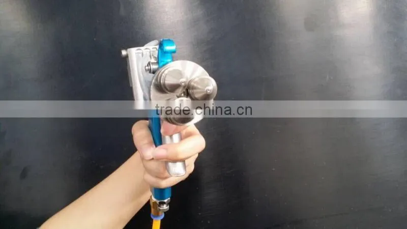 New arrival triangle hvlp spray gun No. SG3H for chrome paint
