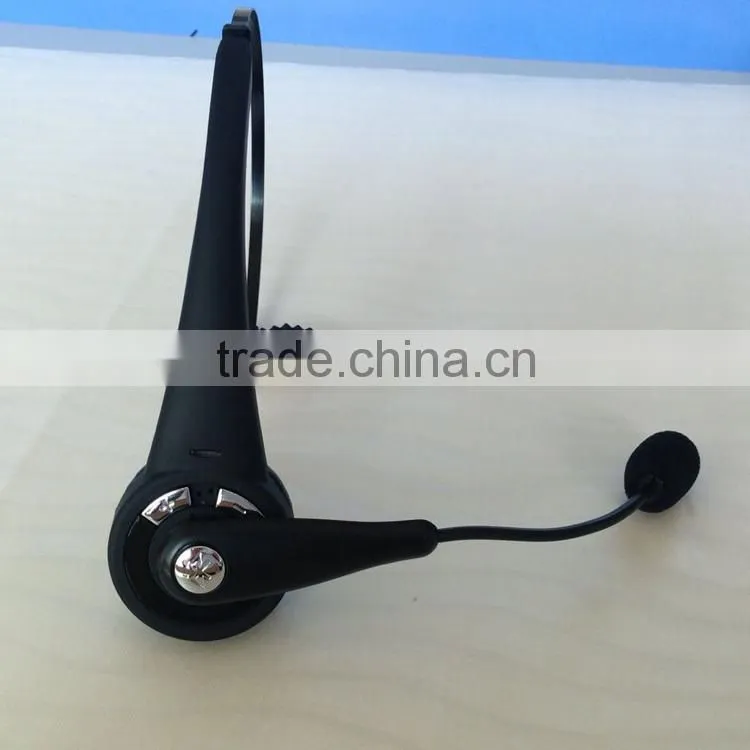 NFC Function multi-point 5 hours talk time swivel boom microphone single side headband wireless bluetooth headset