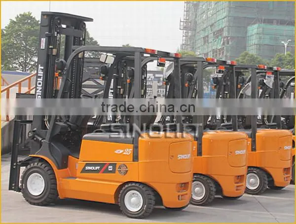 Sinolift CPD-J Series 1.5-3T Four Wheels Electric Forklift With AC Motor