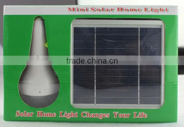 2013 mini new solar camping light with remote controller and mobile charger