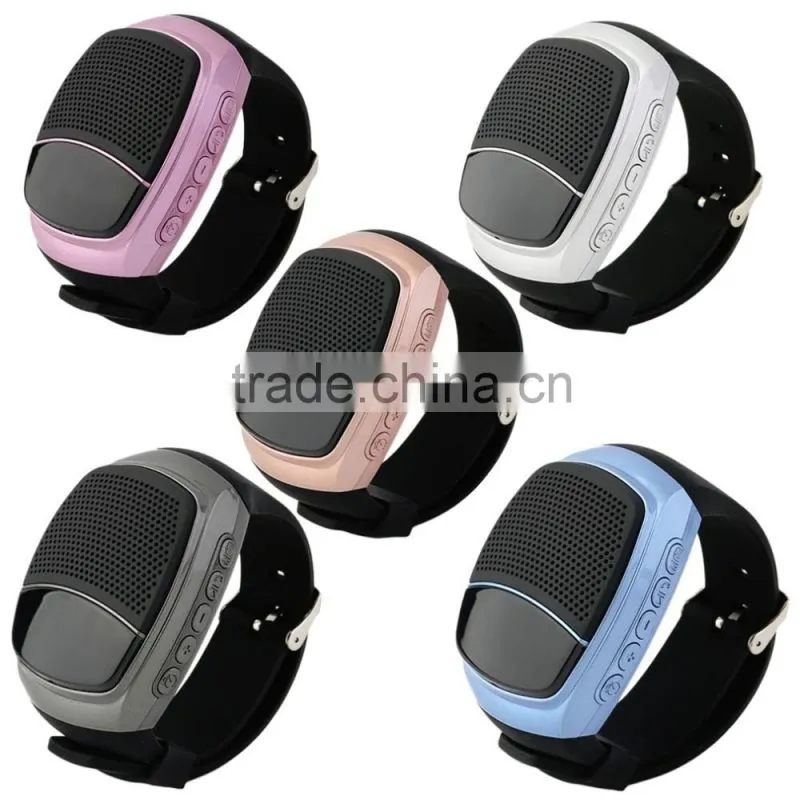 B90 Smart Watch Sports Music Player Wireless Bluetooth Speaker Hands-free Call TF Card Playing FM Radio Self-timer Time Display