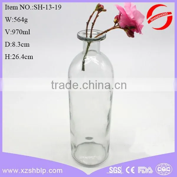 new glass bottle liquid reed diffuser Room diffuser reed diffuser bottles wholesale