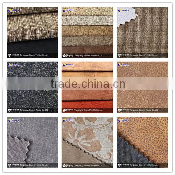 Bronzed suede for garment