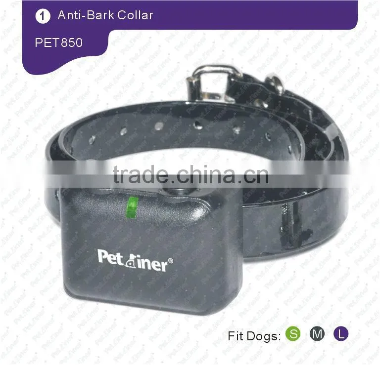 Electronic pet bark stop collar Dog training shock collar