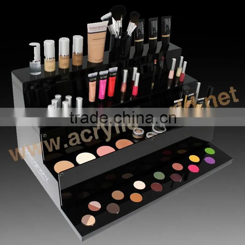 acrylic cosmetic makeup organizer lipstick holder