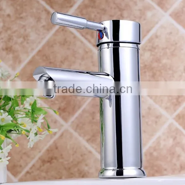 Saudi Arabia Bathroom Mixer, Simple Design Cheap Price Basin Mixer, German Cartrige Zinc Materials Mixer