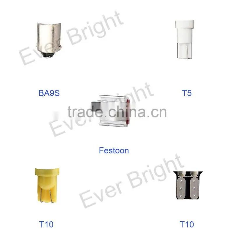 1210 SMD 3528 48smd 48 LED White light led car bulb DC 12V License light Reading lights Car dome Bulb Festoon Lighting