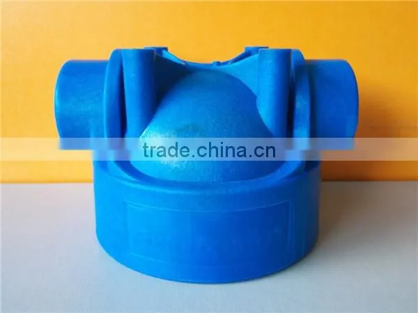 High quality pipe fitting mould 2 cavities pp plastic and copper insert interchangeable nut end cap mould