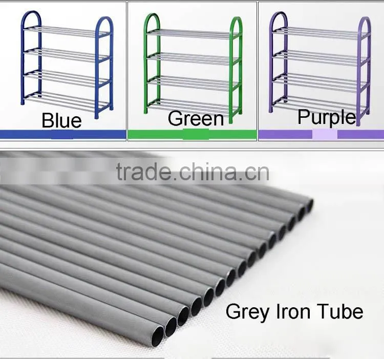 4 tire 12 pairs living room portable wall shoe rack FH- SR00284
