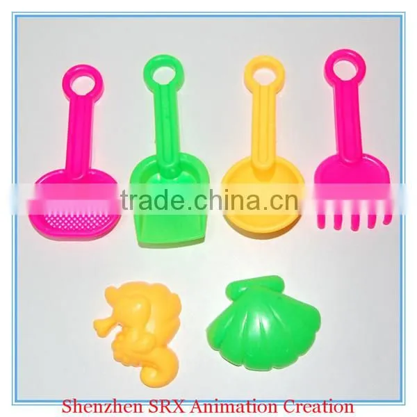 wholesale beach toys trolley spade rake molds hoe play colorful set,OEM wholesale beach toys for children,plastic beach toys